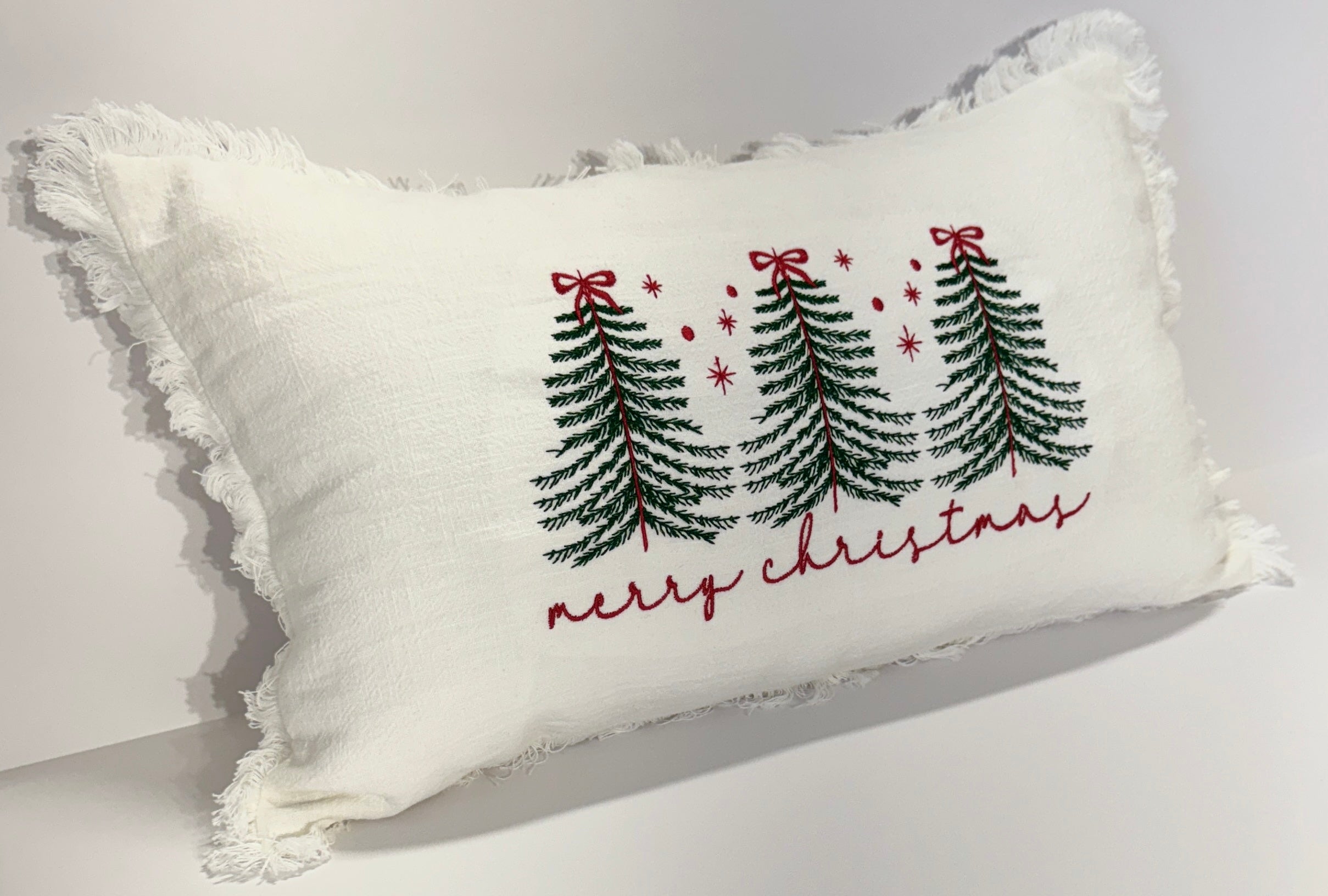 Merry Christmas Throw Pillow